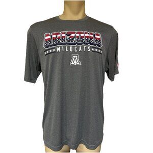 NEW Arizona Wildcats Colosseum Polyester USA Neck Tee T-Shirt Men's L